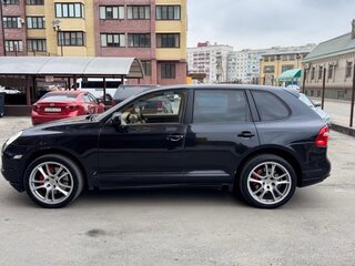 2008 Porsche Cayenne Turbo I Рестайлинг (957), чёрный, 1100000 рублей, вид 3