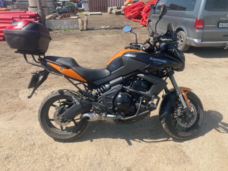 2013 Kawasaki Versys 650, чёрный, 450000 рублей, вид 1