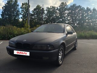 1998 BMW 5 серии 528i IV (E39), чёрный, 349999 рублей, вид 1