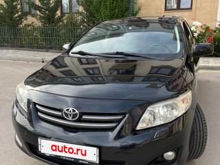 2007 Toyota Corolla AMT X (E140, E150), чёрный, 750000 рублей, вид 2