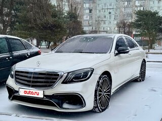2013 Mercedes-Benz S-Класс 500 VI (W222, C217), чёрный, 2800000 рублей, вид 1