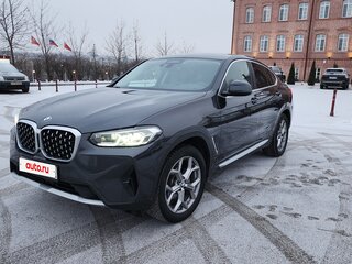 2022 BMW X4 20i II (G02) Рестайлинг, серый, 5100000 рублей, вид 4