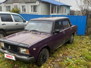 2000 Lada (ВАЗ) 2107, фиолетовый, 90000 рублей, вид 1