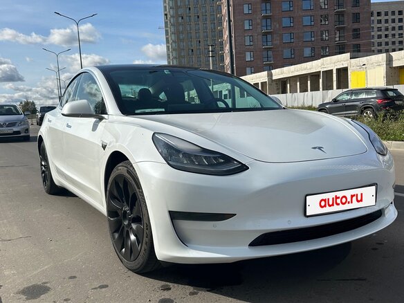 2020 Tesla Model 3 Standart Plus I, белый - вид 2