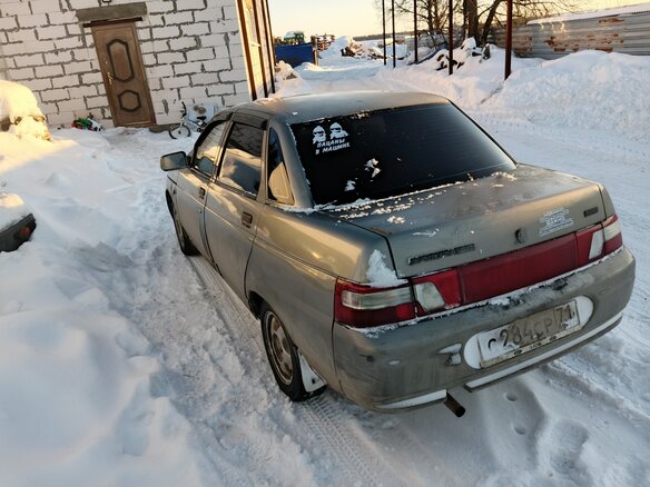 2000 Lada (ВАЗ) 2110, серый, 215000 рублей - вид 7
