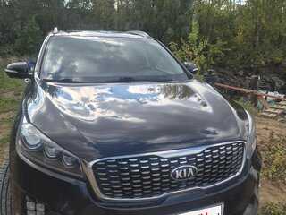 2018 Kia Sorento 8-speed III Prime Рестайлинг, чёрный, 2350000 рублей, вид 1