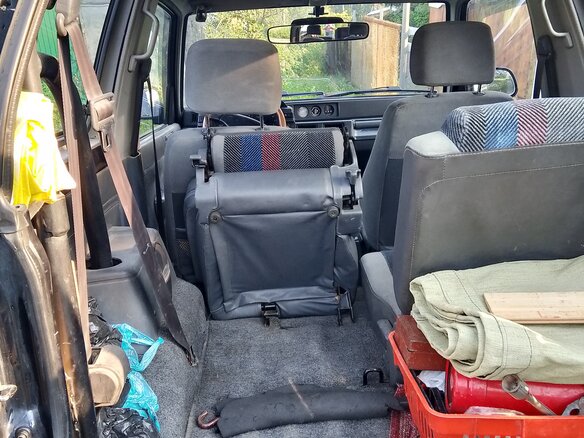 1992 Daihatsu Feroza, чёрный, 400000 рублей - вид 6