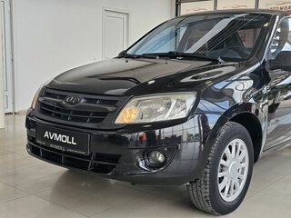 2012 Lada (ВАЗ) Granta I, чёрный, 414000 рублей, вид 3