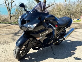 2008 Kawasaki ZZR 1400, чёрный, 750000 рублей, вид 1