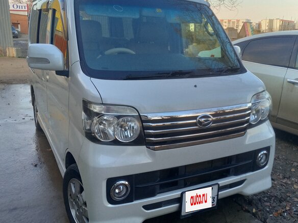 2016 Daihatsu Atrai V Рестайлинг, белый, 1050000 рублей - вид 2