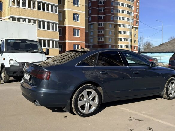 2014 Audi A6 IV (C7), синий, 2300000 рублей - вид 13