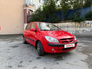 2007 Hyundai Getz I Рестайлинг, красный, 515000 рублей, вид 1