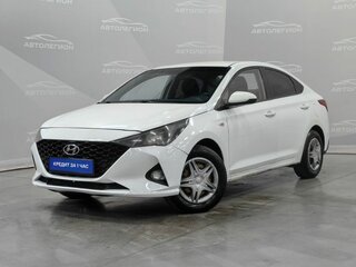 2020 Hyundai Solaris II Рестайлинг, белый, 860000 рублей, вид 1