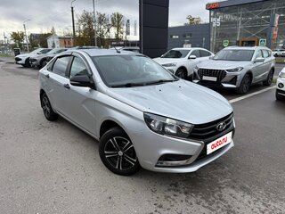 2019 Lada (ВАЗ) Vesta I, серебристый, 745000 рублей, вид 2