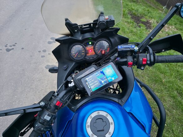 2005 Suzuki V-Strom DL 650, синий, 320000 рублей - вид 6