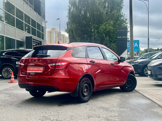 2021 Lada (ВАЗ) Vesta SW I, красный, 1029000 рублей, вид 4