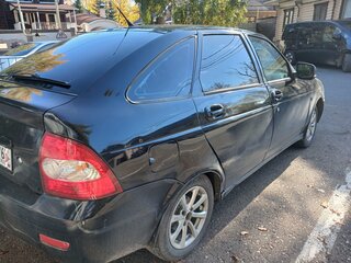 2008 Lada (ВАЗ) Priora I, чёрный, 268000 рублей, вид 4