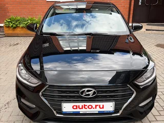 2018 Hyundai Solaris II, чёрный, 1400000 рублей, вид 3