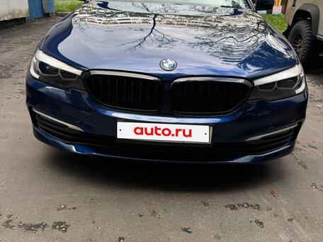 2018 BMW 5 серии 520d xDrive VII (G30/G31/G38), синий, 2259000 рублей, вид 4