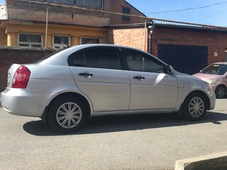 2006 Hyundai Verna II, серебристый, 450000 рублей, вид 4