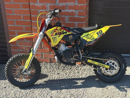 2011 KTM 50 SX, жёлтый, 98000 рублей, вид 2