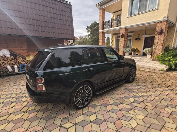 2020 Land Rover Range Rover IV Рестайлинг, зелёный, 8950000 рублей - вид 4