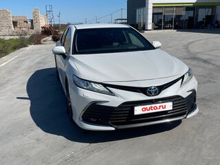 2021 Toyota Camry VIII (XV70) Рестайлинг, белый, 3999999 рублей, вид 5