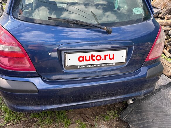 2002 Nissan Almera II (N16), синий, 395000 рублей - вид 8