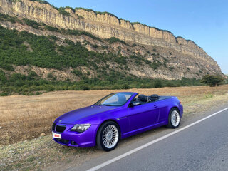 2004 BMW 6 серии 645i II (E63/E64), фиолетовый, 1300000 рублей, вид 3