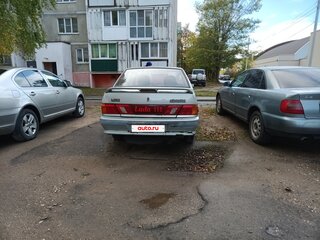 2002 Lada (ВАЗ) 2115, серебристый, 100000 рублей, вид 4