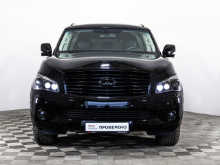 2013 Infiniti QX80 I, чёрный, 3195000 рублей, вид 2