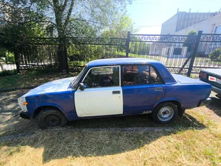 2003 Lada (ВАЗ) 2107, синий, 45000 рублей, вид 4