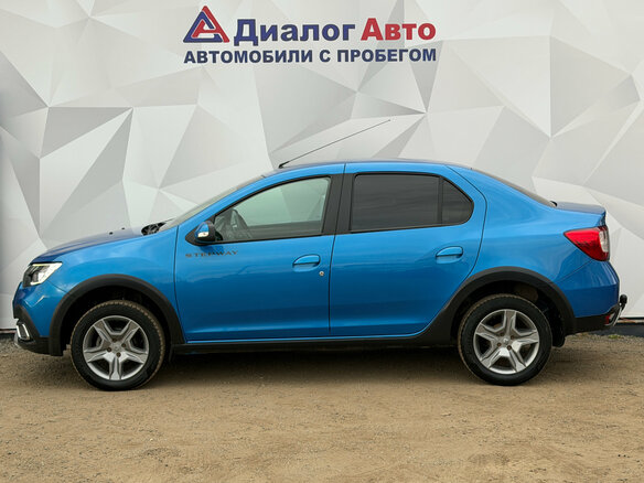 2021 Renault Logan Stepway II Рестайлинг, синий, 1140000 рублей - вид 7