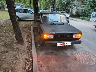 2007 Lada (ВАЗ) 2107, чёрный, 90000 рублей, вид 1