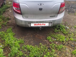 2012 Lada (ВАЗ) Granta I, серебристый, 380000 рублей, вид 4