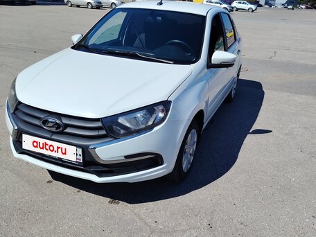 2023 Lada (ВАЗ) Granta I Рестайлинг, белый, 565000 рублей, вид 1