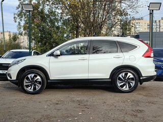 2015 Honda CR-V IV Рестайлинг, белый, 1679000 рублей, вид 4