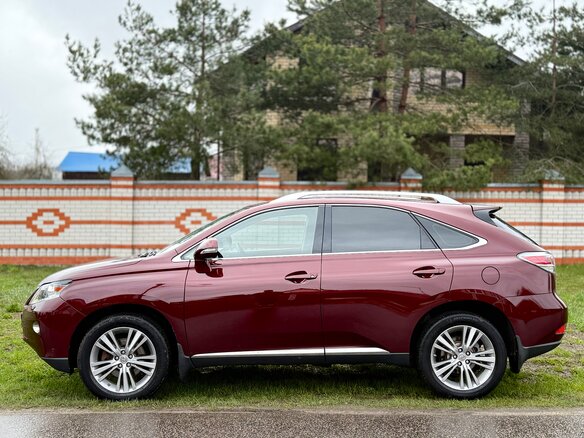 2014 Lexus RX 350 III Рестайлинг, красный, 3200000 рублей - вид 7