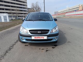 2008 Hyundai Getz I Рестайлинг, голубой, 620000 рублей, вид 1