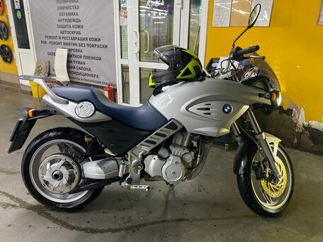 2002 BMW F 650 CS, серебристый, 299000 рублей, вид 1