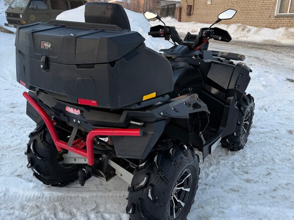 2018 Stels ATV-650 Guepard Trophy, чёрный, 690000 рублей - вид 5