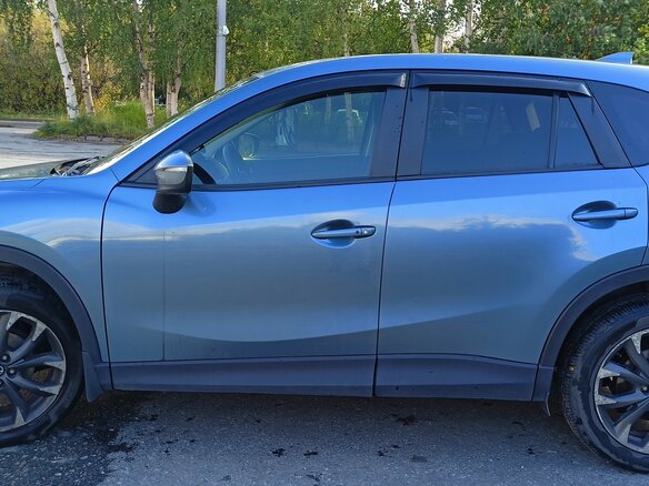 2015 Mazda CX-5 I Рестайлинг, голубой, 2000000 рублей - вид 6