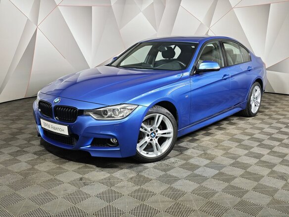 2015 BMW 3 серии 320i xDrive VI (F3x), синий, 2497000 рублей