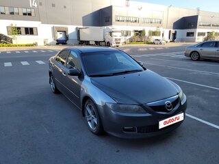 2007 Mazda 6 I (GG) Рестайлинг, серый, 219000 рублей, вид 3
