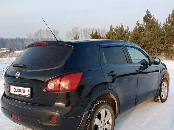 2007 Nissan Qashqai I, чёрный, 810000 рублей - вид 3