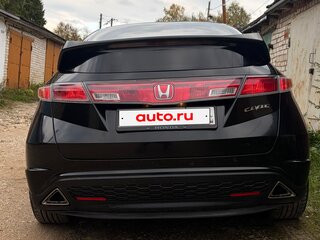 2007 Honda Civic VIII, чёрный, 625000 рублей, вид 2