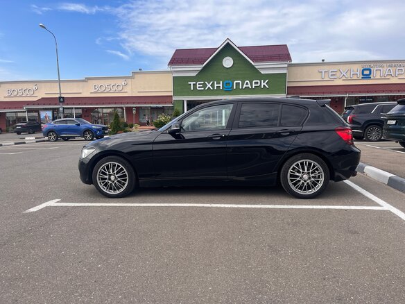 2012 BMW 1 серии 120d II (F20/F21), чёрный - вид 7