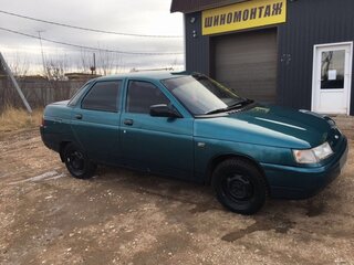 1998 Lada (ВАЗ) 2110, зелёный, 80000 рублей, вид 2