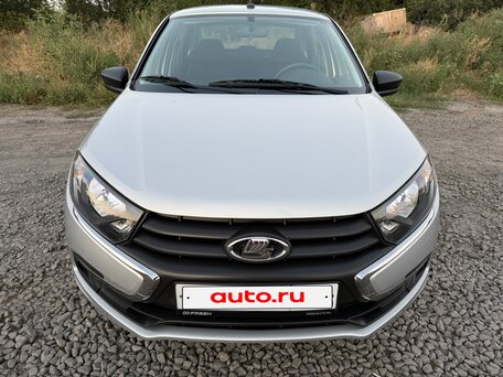 2022 Lada (ВАЗ) Granta I Рестайлинг, серый, 740000 рублей, вид 2