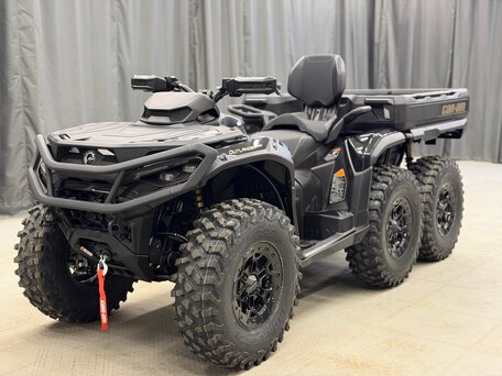 2026 BRP Can-Am Outlander Max 6x6 1000R, чёрный, 2695000 рублей, вид 1